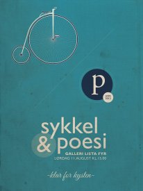 Sykkel og poesi på Lista 2012